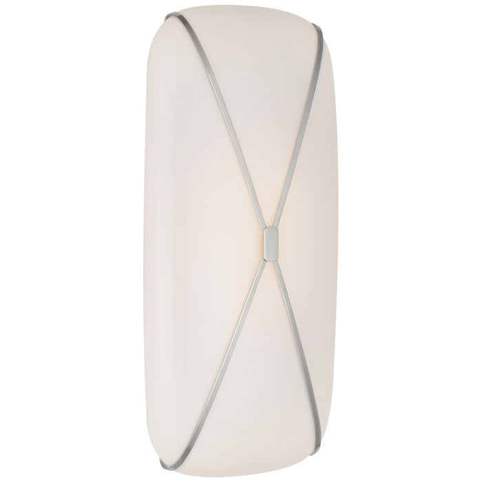 Visual Comfort Signature CD 2007PN-WG LED Bath, Polished Nickel