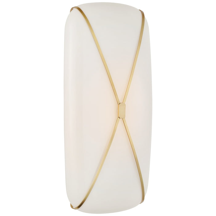 Visual Comfort Signature CD 2007SB-WG LED Bath, Soft Brass