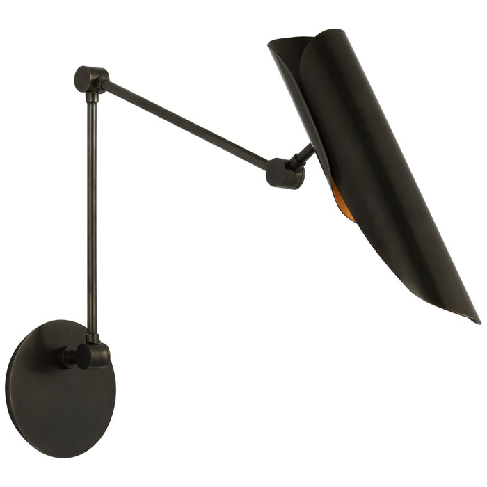 Visual Comfort Signature CD 2020GM LED Wall Sconce, Gun Metal