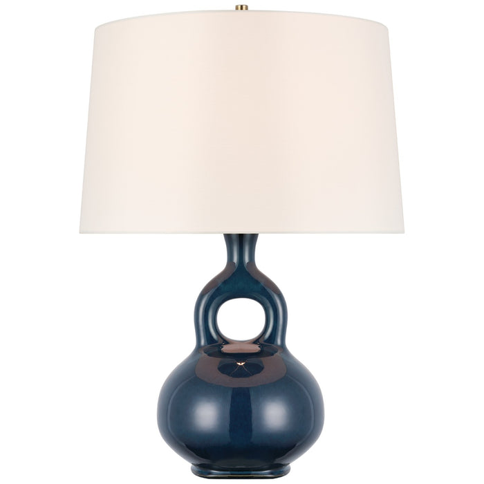 Visual Comfort Signature CD 3612MBB-L LED Table Lamp, Mixed Blue Brown