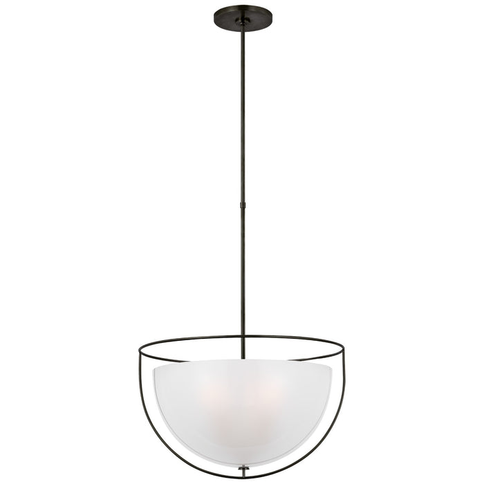 Visual Comfort Signature PCD 5050BZ-FG LED Pendant, Bronze