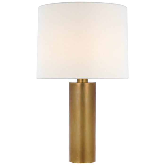 Visual Comfort Signature PCD 3010HAB-L LED Table Lamp, Hand-Rubbed Antique Brass