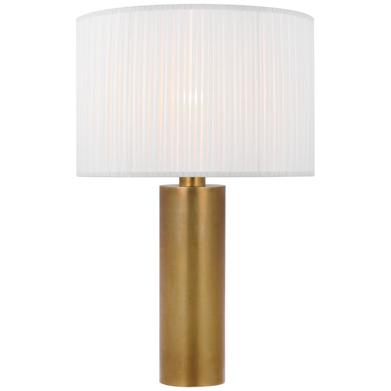 Visual Comfort Signature PCD 3010HAB-SP LED Table Lamp, Hand-Rubbed Antique Brass