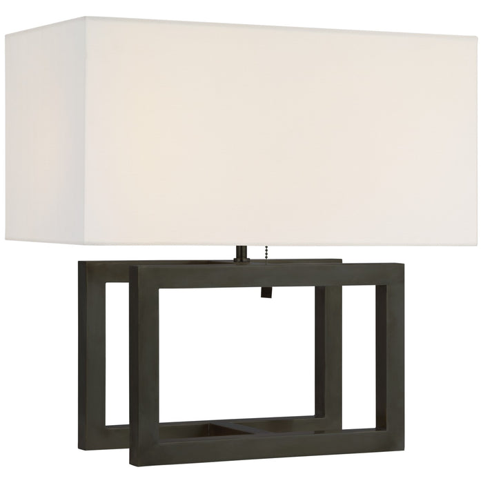 Visual Comfort Signature PCD 3012BZ-L LED Table Lamp, Bronze