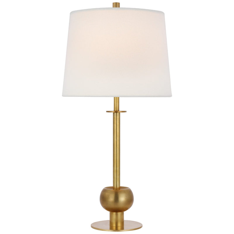 Visual Comfort Signature PCD 3100HAB-L LED Table Lamp, Hand-Rubbed Antique Brass