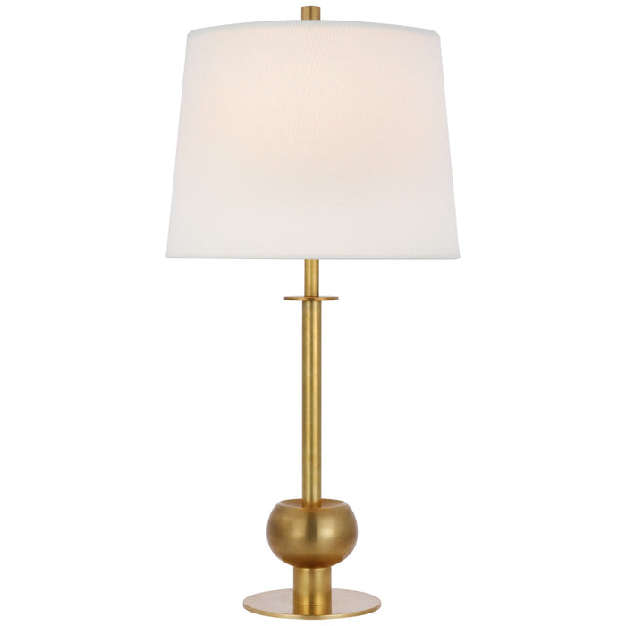 Visual Comfort Signature PCD 3100HAB-L LED Table Lamp, Hand-Rubbed Antique Brass