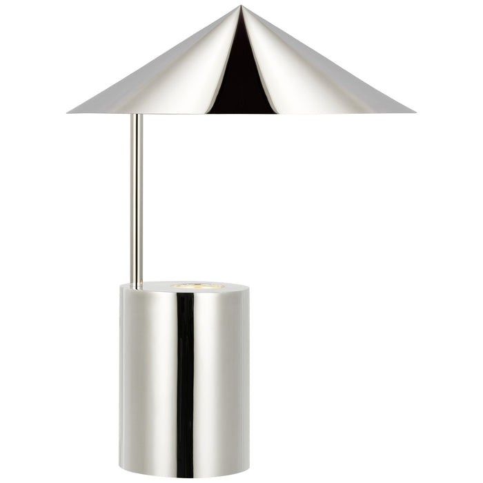 Visual Comfort Signature PCD 3205PN LED Table Lamp, Polished Nickel