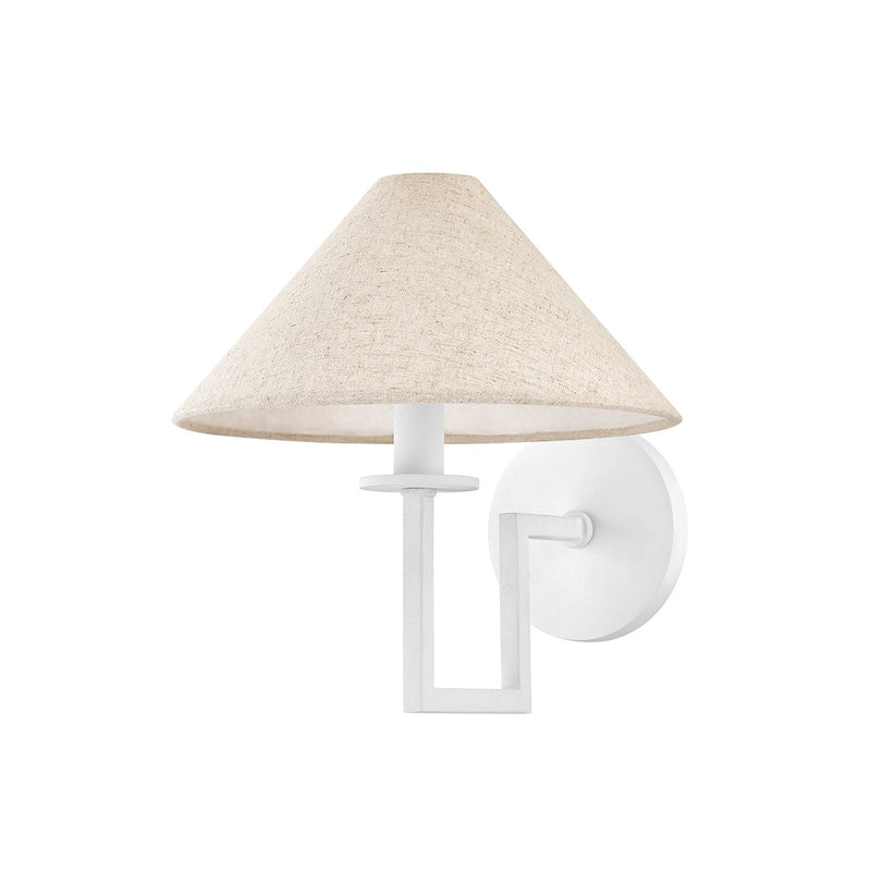 Mitzi H760101-TWH One Light Wall Sconce, Textured White
