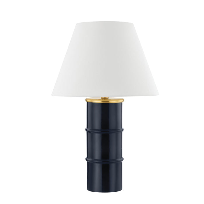 Mitzi HL759201-AGB/CGN One Light Table Lamp, Aged Brass