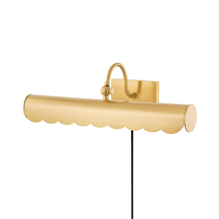 Mitzi HL762102M-AGB Two Light Picture Light, Aged Brass