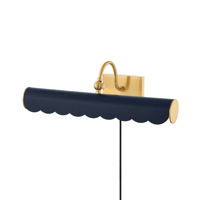 Mitzi HL762102M-AGB/SNY Two Light Picture Light, Aged Brass