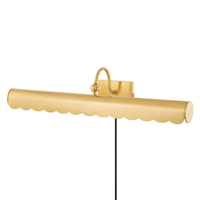 Mitzi HL762103L-AGB Three Light Picture Light, Aged Brass