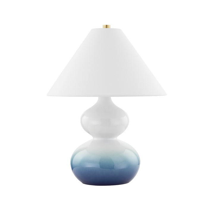 Mitzi HL764201-AGB/COB One Light Table Lamp, Aged Brass