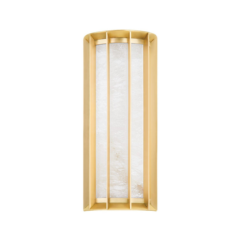 Corbett Lighting 346-14-VB LED Wall Sconce, Vintage Brass