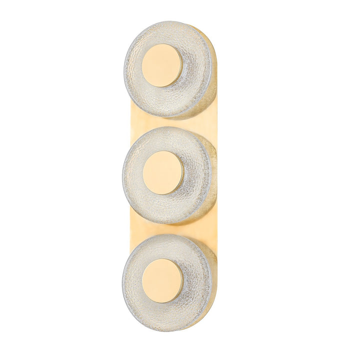 Corbett Lighting 351-03-VB LED Wall Sconce, Vintage Brass