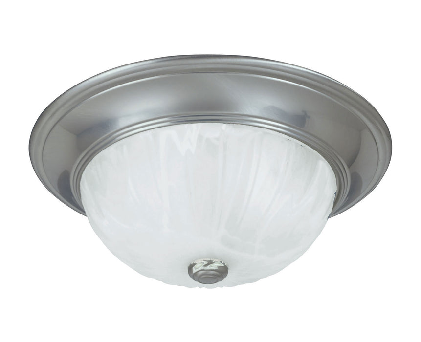 Savoy House 6-11264-11-SN Two Light Flush Mount, Satin Nickel