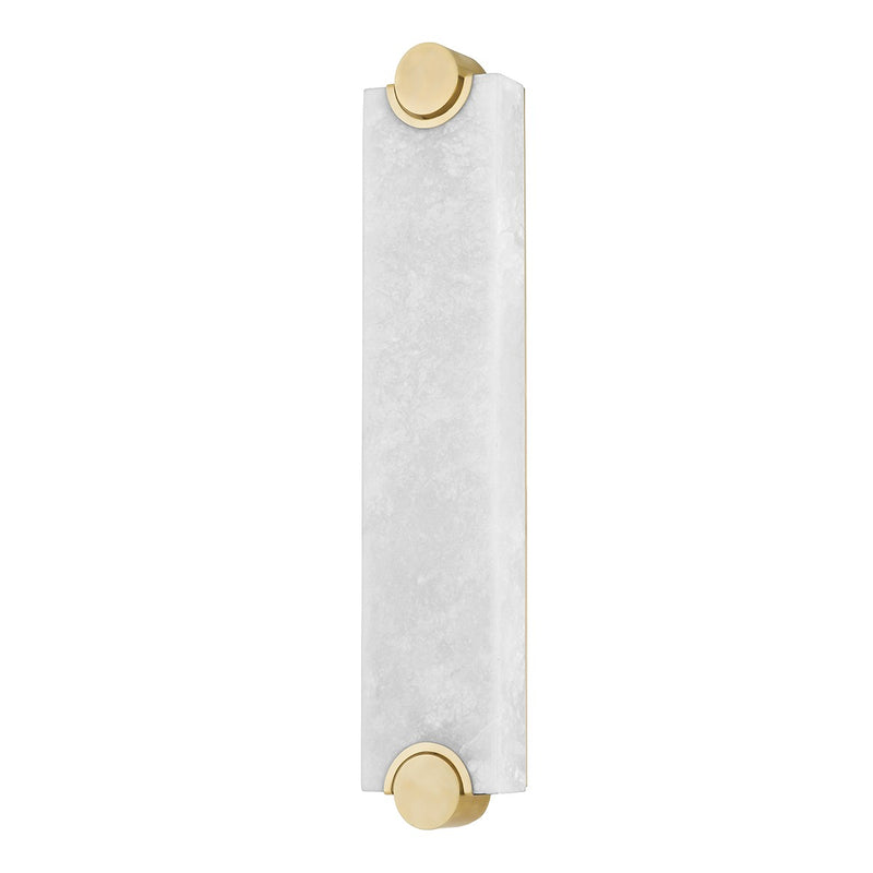 Hudson Valley 4625-AGB LED Wall Sconce, Aged Brass