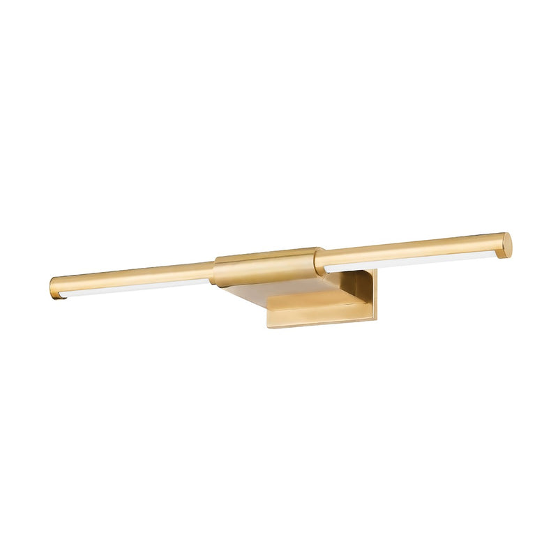 Hudson Valley 4922-AGB LED Picture Light, Aged Brass
