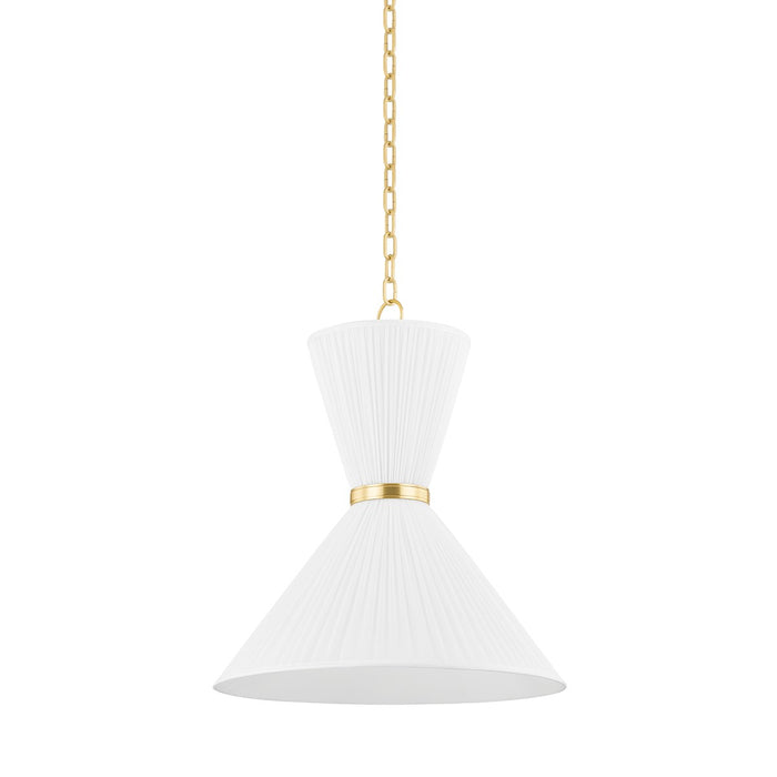 Hudson Valley 5922-AGB Two Light Pendant, Aged Brass