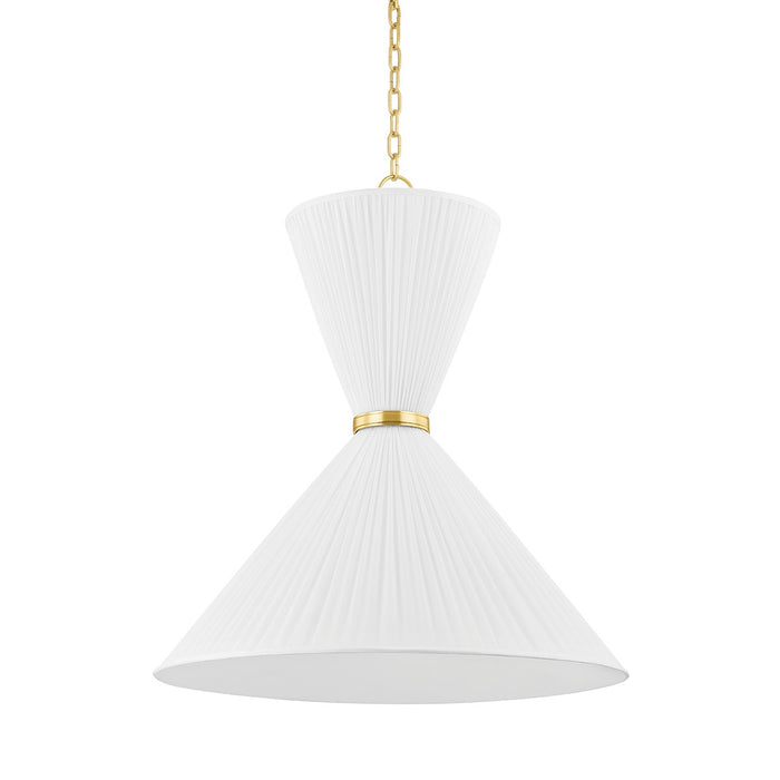 Hudson Valley 5930-AGB Two Light Pendant, Aged Brass