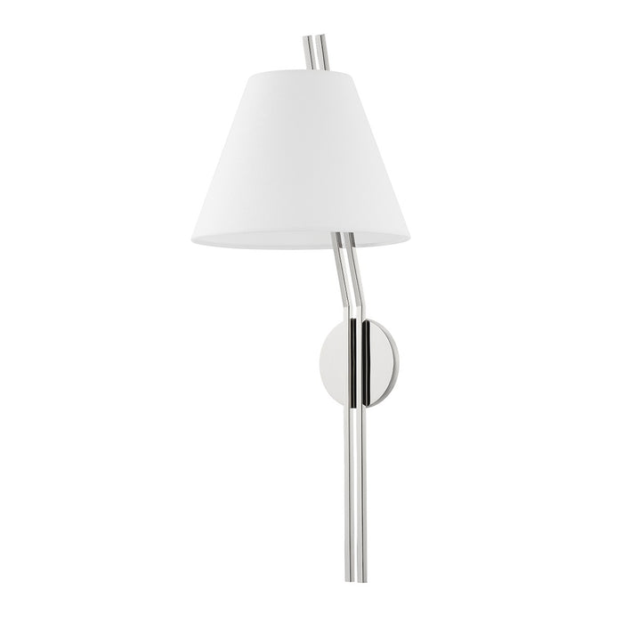 Hudson Valley 6511-PN One Light Wall Sconce, Polished Nickel