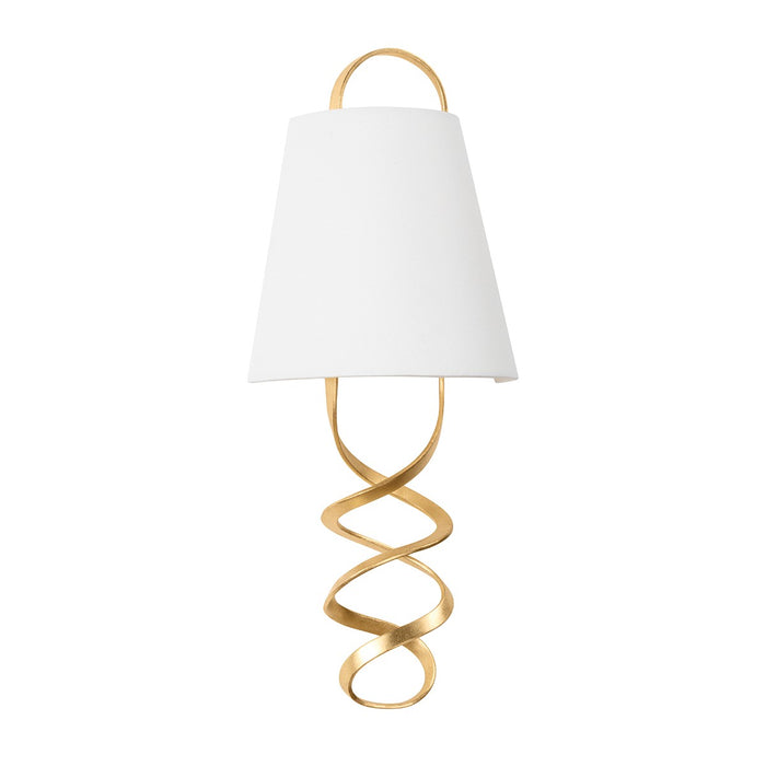 Hudson Valley 7322-VGL Two Light Wall Sconce, Vintage Gold Leaf