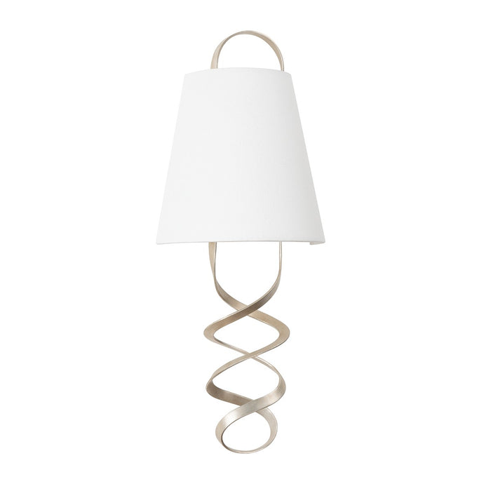 Hudson Valley 7322-WSL Two Light Wall Sconce, Warm Silver Leaf