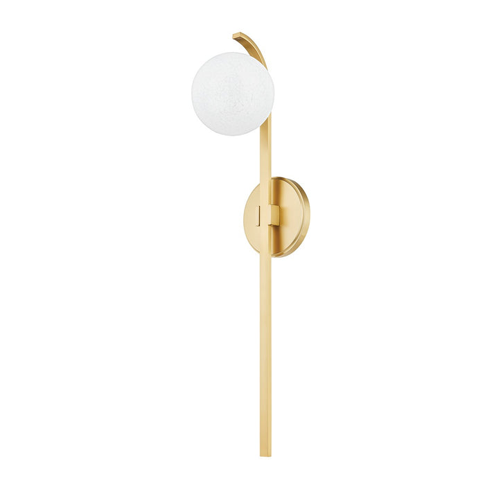 Hudson Valley 8424-AGB LED Wall Sconce, Aged Brass