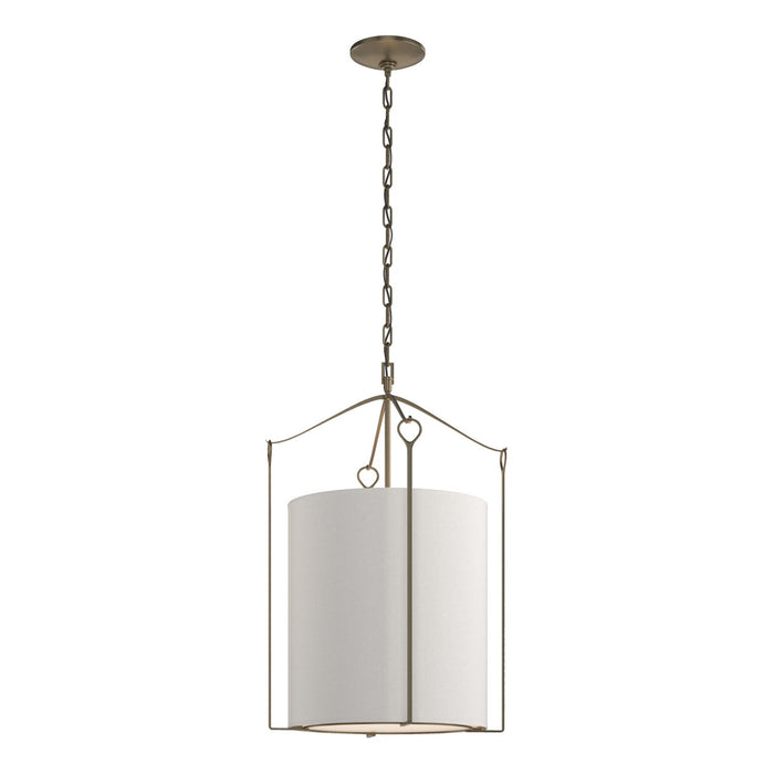 Hubbardton Forge 104260-SKT-84-SE1509 Three Light Pendant, Soft Gold