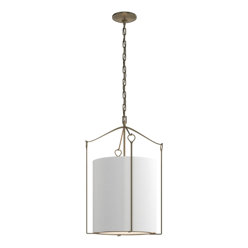 Hubbardton Forge 104260-SKT-84-SF1509 Three Light Pendant, Soft Gold