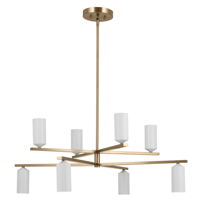 Kichler 52532CPZWH LED Chandelier, Champagne Bronze