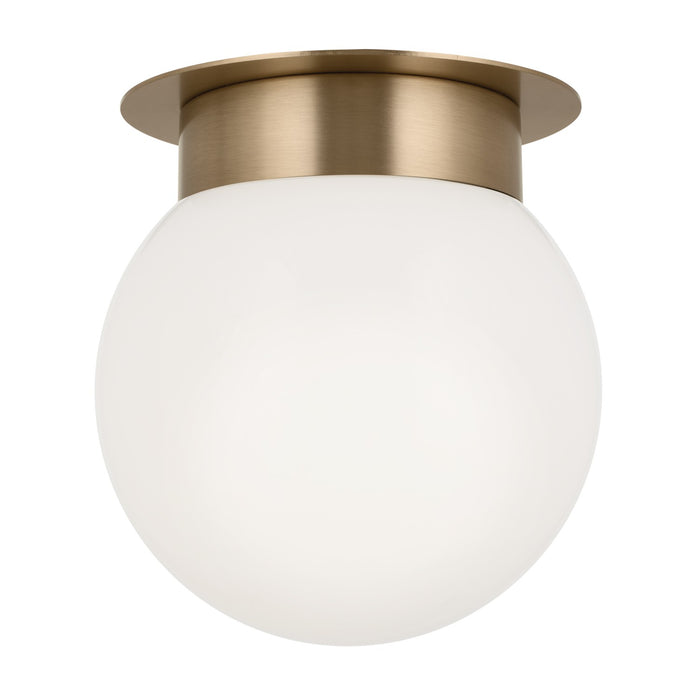 Kichler 52586CPZ One Light Flush Mount, Champagne Bronze