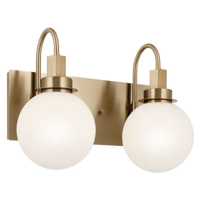 Kichler 55150CPZ Two Light Bath, Champagne Bronze