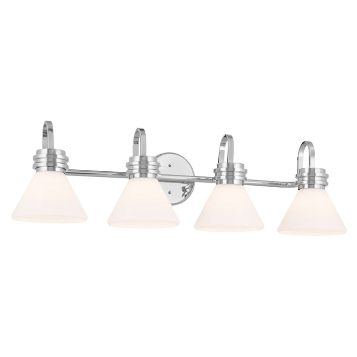 Kichler 55156CH Four Light Bath, Chrome