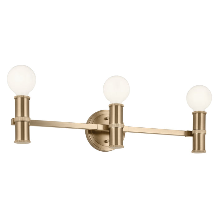 Kichler 55157CPZ Three Light Bath, Champagne Bronze