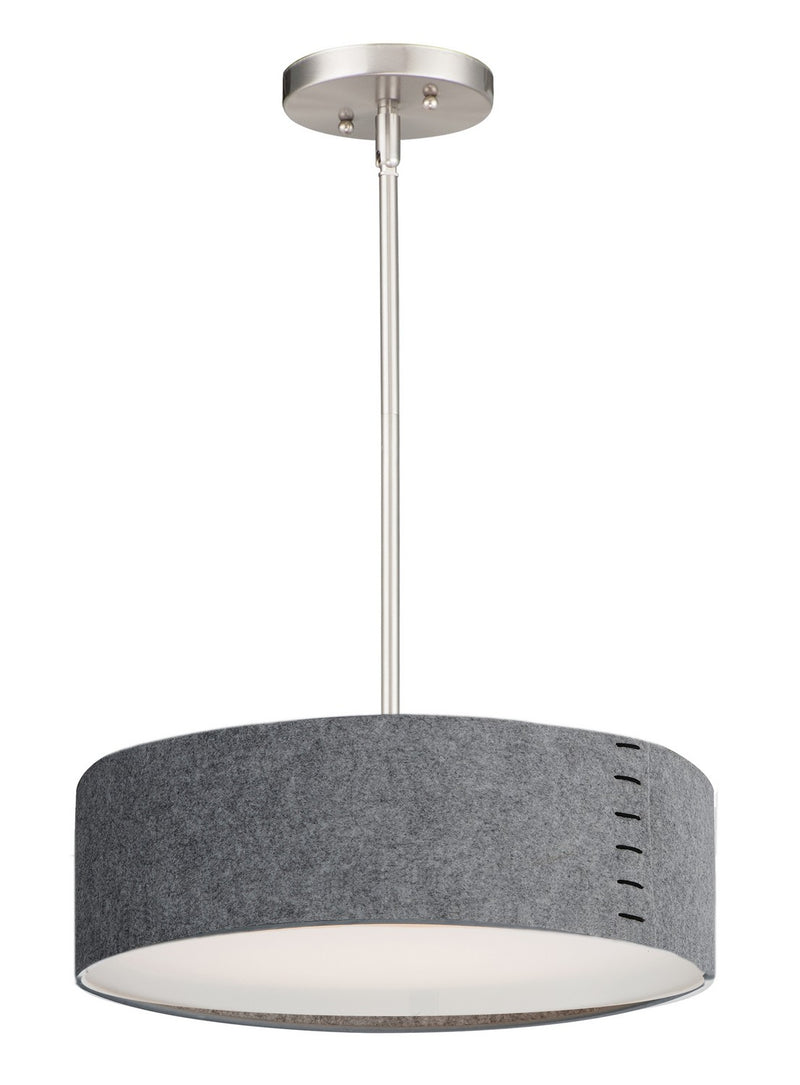 Maxim 10224GYSN LED Pendant, Satin Nickel