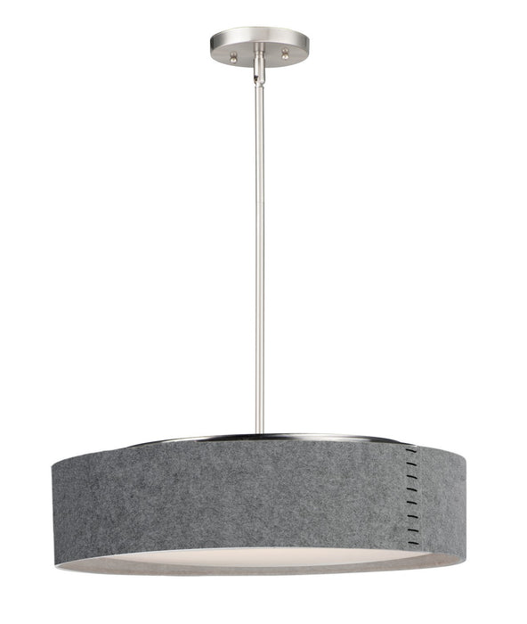 Maxim 10226GYSN LED Pendant, Satin Nickel