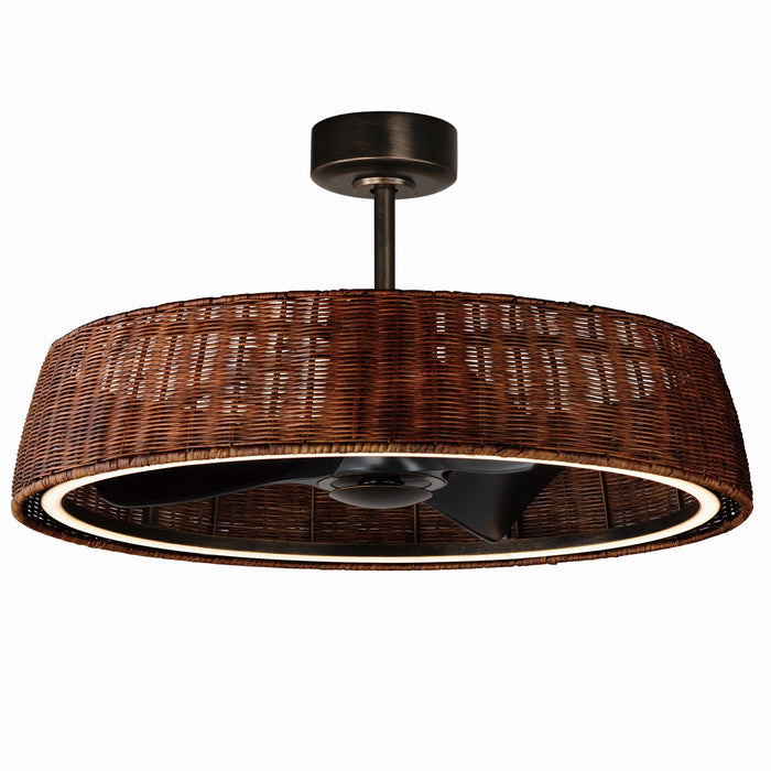 Maxim 61014RADBZ LED Fandelight, Dark Bronze