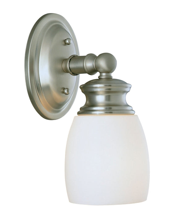 Savoy House 8-9127-1-SN One Light Wall Sconce, Satin Nickel