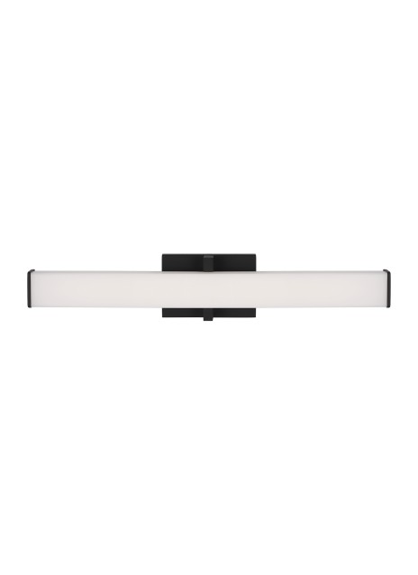 Visual Comfort Modern 700BCELI24B-LED930-277 LED Bath Vanity, Nightshade Black