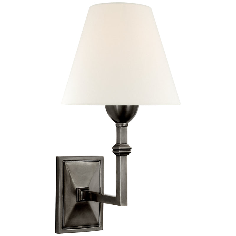 Visual Comfort Signature AH 2305GM-L One Light Wall Sconce, Gun Metal