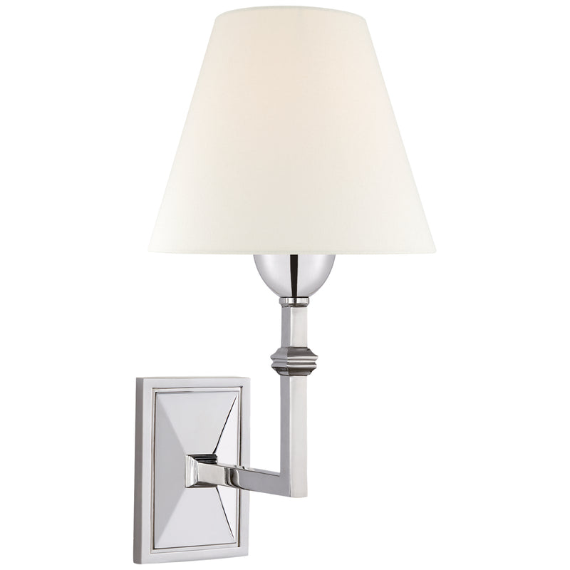Visual Comfort Signature AH 2305PN-L One Light Wall Sconce, Polished Nickel