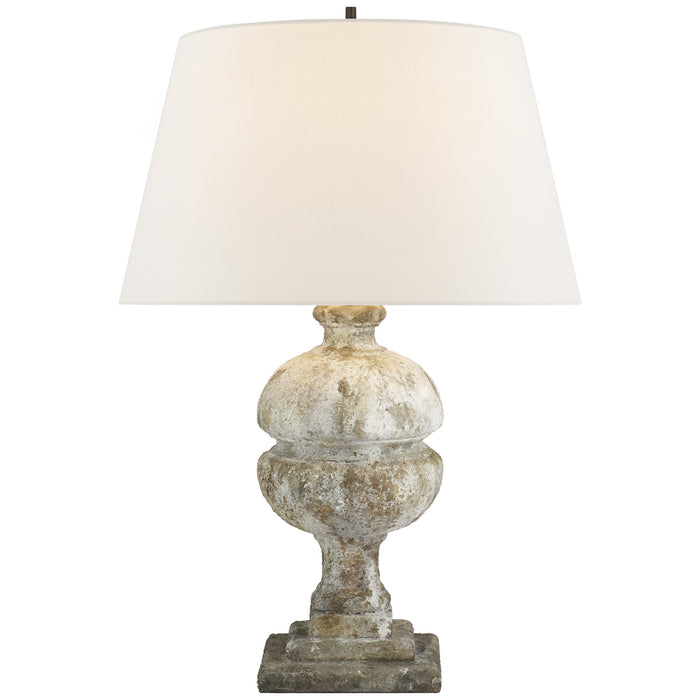 Visual Comfort Signature AH 3100GS-L One Light Table Lamp, Garden Stone