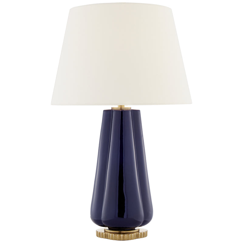 Visual Comfort Signature AH 3127DM-L Two Light Table Lamp, Denim Porcelain