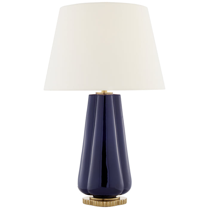 Visual Comfort Signature AH 3127DM-L Two Light Table Lamp, Denim Porcelain