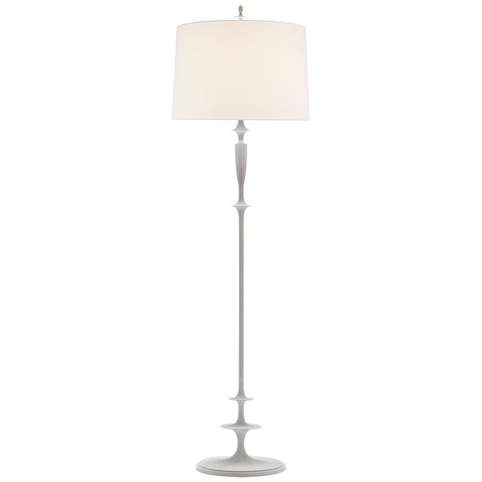 Visual Comfort Signature BBL 1002WHT-L One Light Floor Lamp, Plaster White