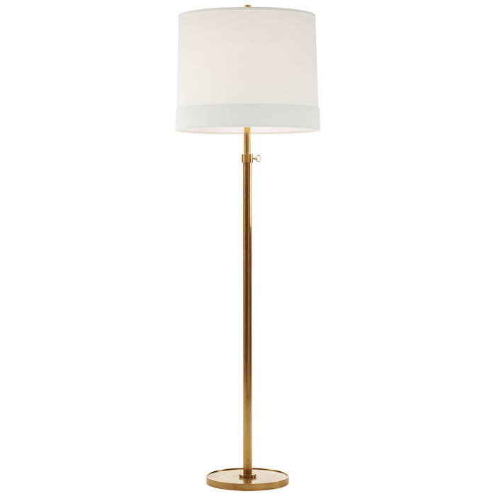 Visual Comfort Signature BBL 1023SB-L One Light Floor Lamp, Soft Brass
