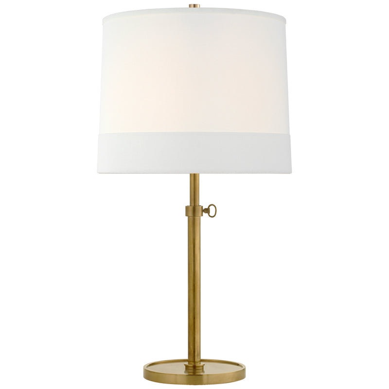 Visual Comfort Signature BBL 3023SB-L One Light Table Lamp, Soft Brass
