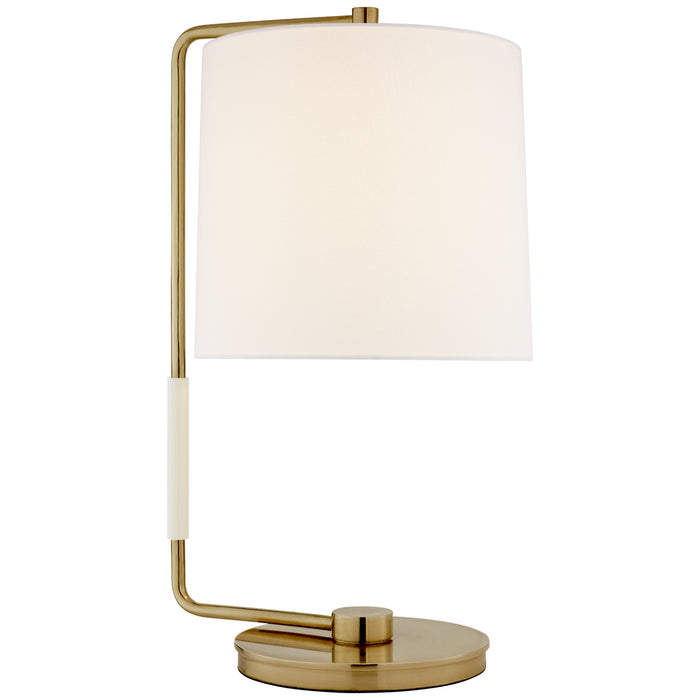 Visual Comfort Signature BBL 3070SB-L One Light Table Lamp, Soft Brass