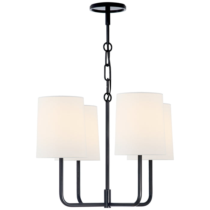 Visual Comfort Signature BBL 5080C-L Four Light Chandelier, Charcoal